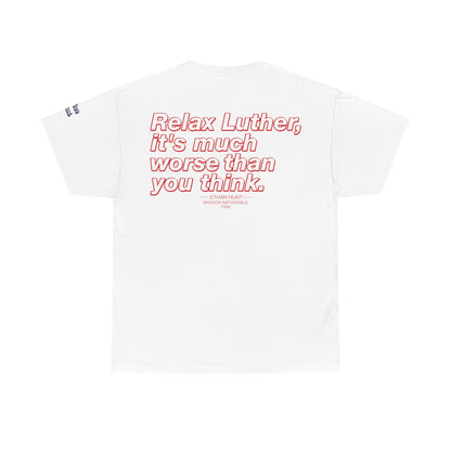Oliver Outside Mission Impossible Parody Tee – Stealth Mode Bear