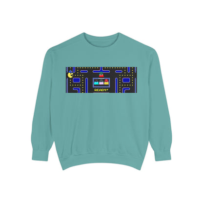 🏀🕹️ Retro Arcade Maze Knicks Sweatshirt – My City is Everything Crewneck