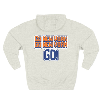 Oliver Outside Knicks Fan Hoodie – Courtside Energy Bear Style