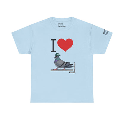 I ❤️ My City Pigeon Tee – Jets Street Bird Remix | My City Is Everything!