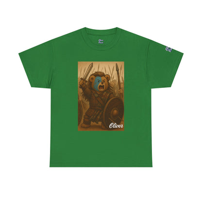 Oliver Outside Braveheart Parody Tee – Freedom Roar Bear