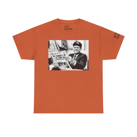 JFK x Yankees Tee – Presidential Drip Remix | My City Is Everything!