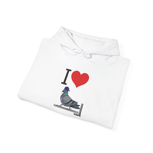 I ❤️ My City Mets Pigeon Hoodie – Blue Cap Edition | My City Is Everything!
