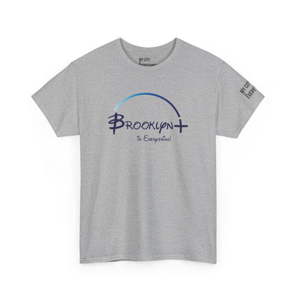Brooklyn+ Is Everything! Tee – Bold Arch Graphic Shirt | My City Is Everything