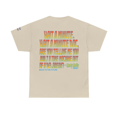 Oliver Outside Back to the Future Parody Tee – Retro Bear Style
