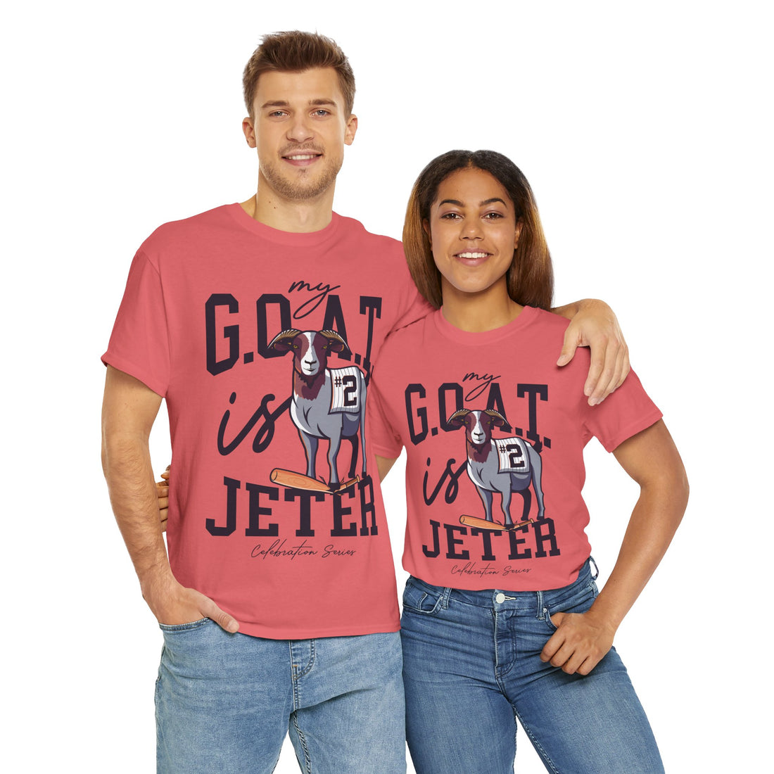 🐐My G.O.A.T. is Jeter T-Shirt | Celebration Series Baseball Tee