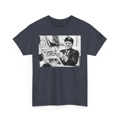 JFK x Yankees Tee – Presidential Drip Remix | My City Is Everything!