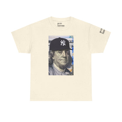 Ben Franklin Yankee Hat Tee – All About the Hundreds