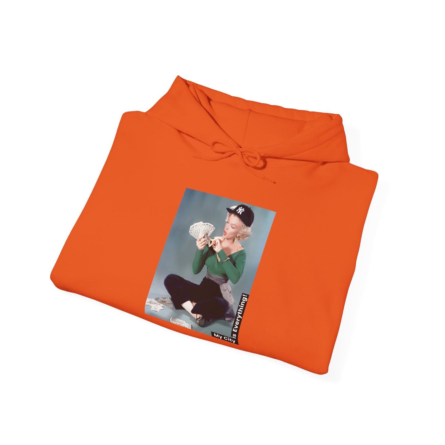 Marilyn Yankees Hoodie – Money Moves Streetwear by My City Is Everything