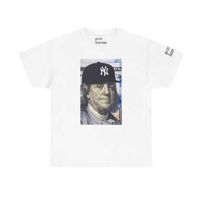 Ben Franklin Yankee Hat Tee – All About the Hundreds