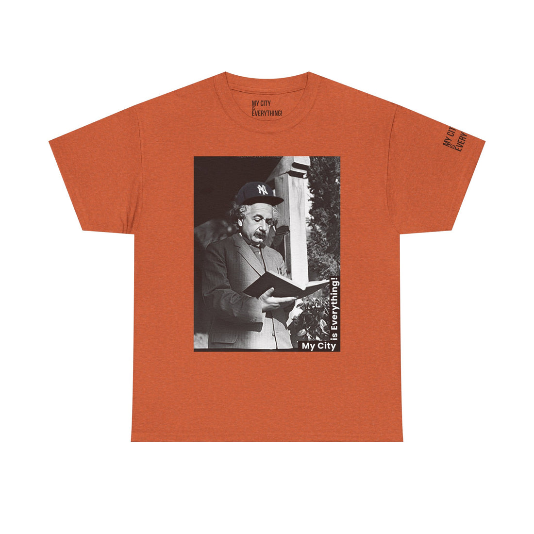 Einstein x Yankees Tee – Street Genius Edition | My City Is Everything!