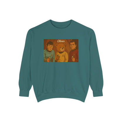 Oliver Outside Star Trek Crewneck – Beam Up Cozy Bear Style