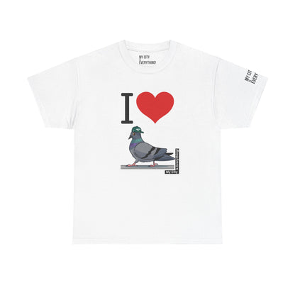 I ❤️ My City Pigeon Tee – Jets Street Bird Remix | My City Is Everything!