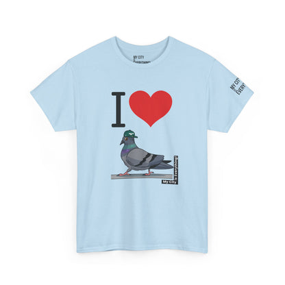 I ❤️ My City Pigeon Tee – Jets Street Bird Remix | My City Is Everything!