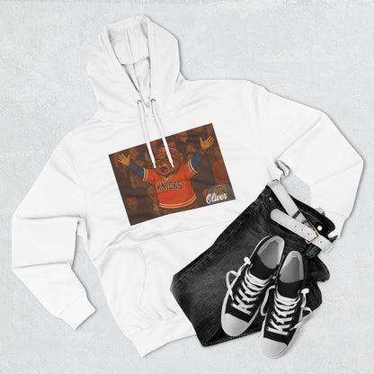 Oliver Outside Knicks Fan Hoodie – Courtside Energy Bear Style
