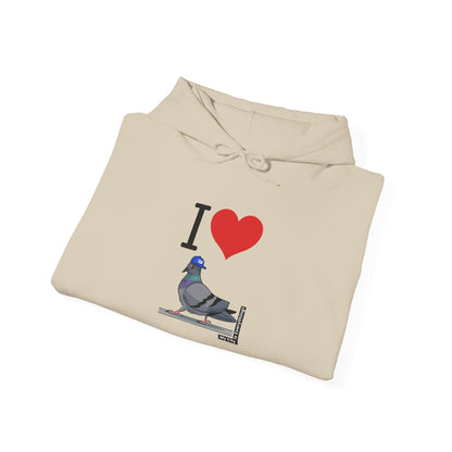 I Love My Giants Pigeon Hoodie – Streetwise Urban Drop by My City Is Everything!