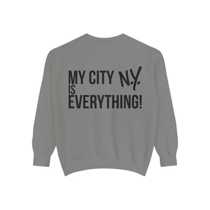 🏀🕹️ Retro Arcade Maze Knicks Sweatshirt – My City is Everything Crewneck