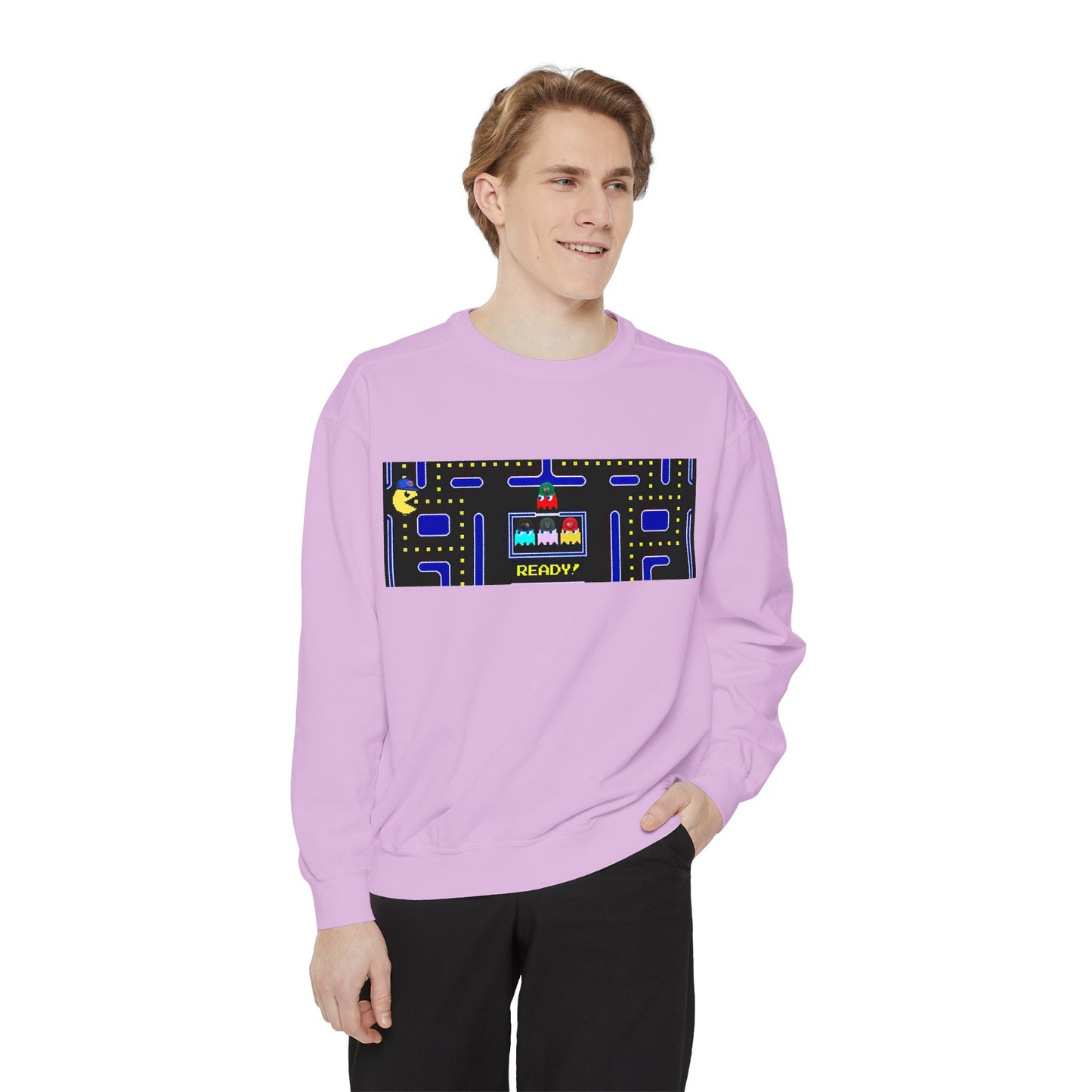 🏀🕹️ Retro Arcade Maze Knicks Sweatshirt – My City is Everything Crewneck