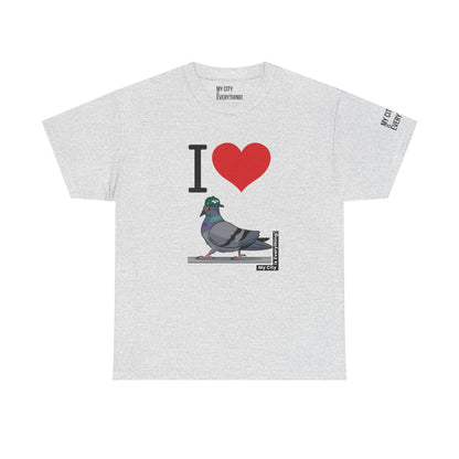 I ❤️ My City Pigeon Tee – Jets Street Bird Remix | My City Is Everything!