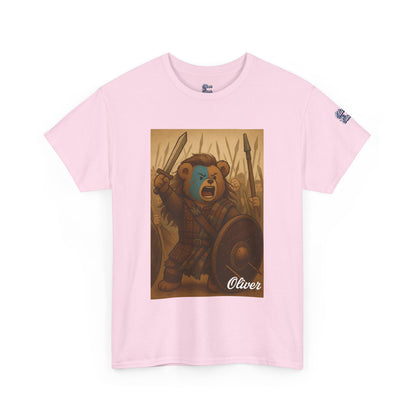 Oliver Outside Braveheart Parody Tee – Freedom Roar Bear