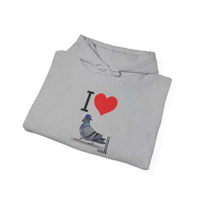 I Love My Yankees Pigeon Hoodie – Streetwise Urban Drop by My City Is Everything!