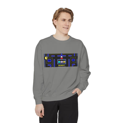⚾️🕹️ Retro Arcade Maze Yankee Sweatshirt – My City is Everything Crewneck
