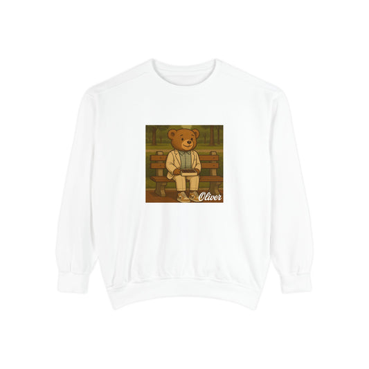 Oliver Outside Forrest Gump Parody Crewneck – Life is Bear-tiful