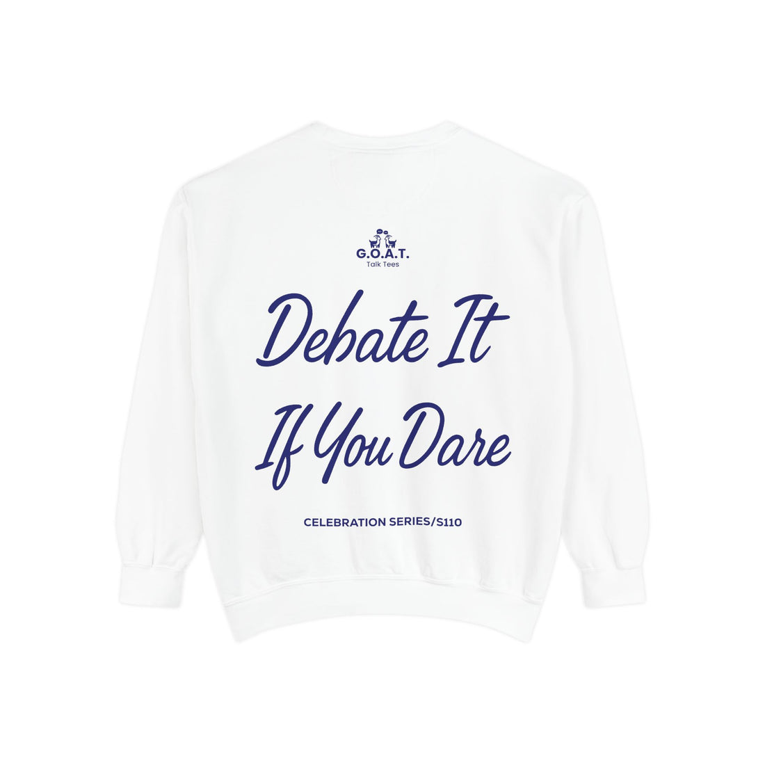 🐐 🏈 Lawrence Taylor G.O.A.T. Sweatshirt – My G.O.A.T. Celebration Series | NY Football Legend