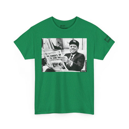 JFK x Yankees Tee – Presidential Drip Remix | My City Is Everything!