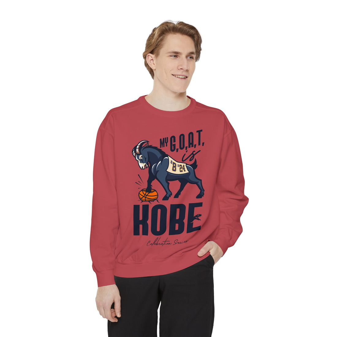 🐐 My G.O.A.T. is Kobe Sweatshirt | Celebration Series Basketball Crewneck