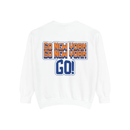 Oliver Outside Knicks Fan Crewneck – NYC Spirit in Every Stitch