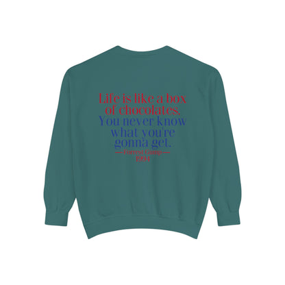 Oliver Outside Forrest Gump Parody Crewneck – Life is Bear-tiful