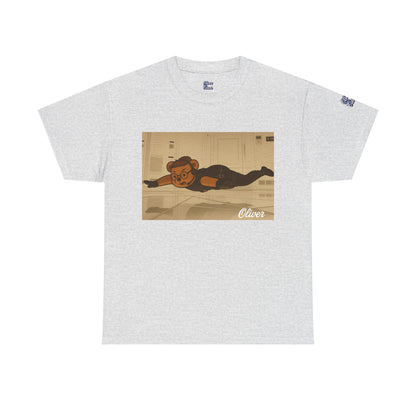 Oliver Outside Mission Impossible Parody Tee – Stealth Mode Bear