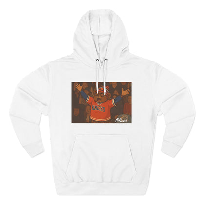 Oliver Outside Knicks Fan Hoodie – Courtside Energy Bear Style