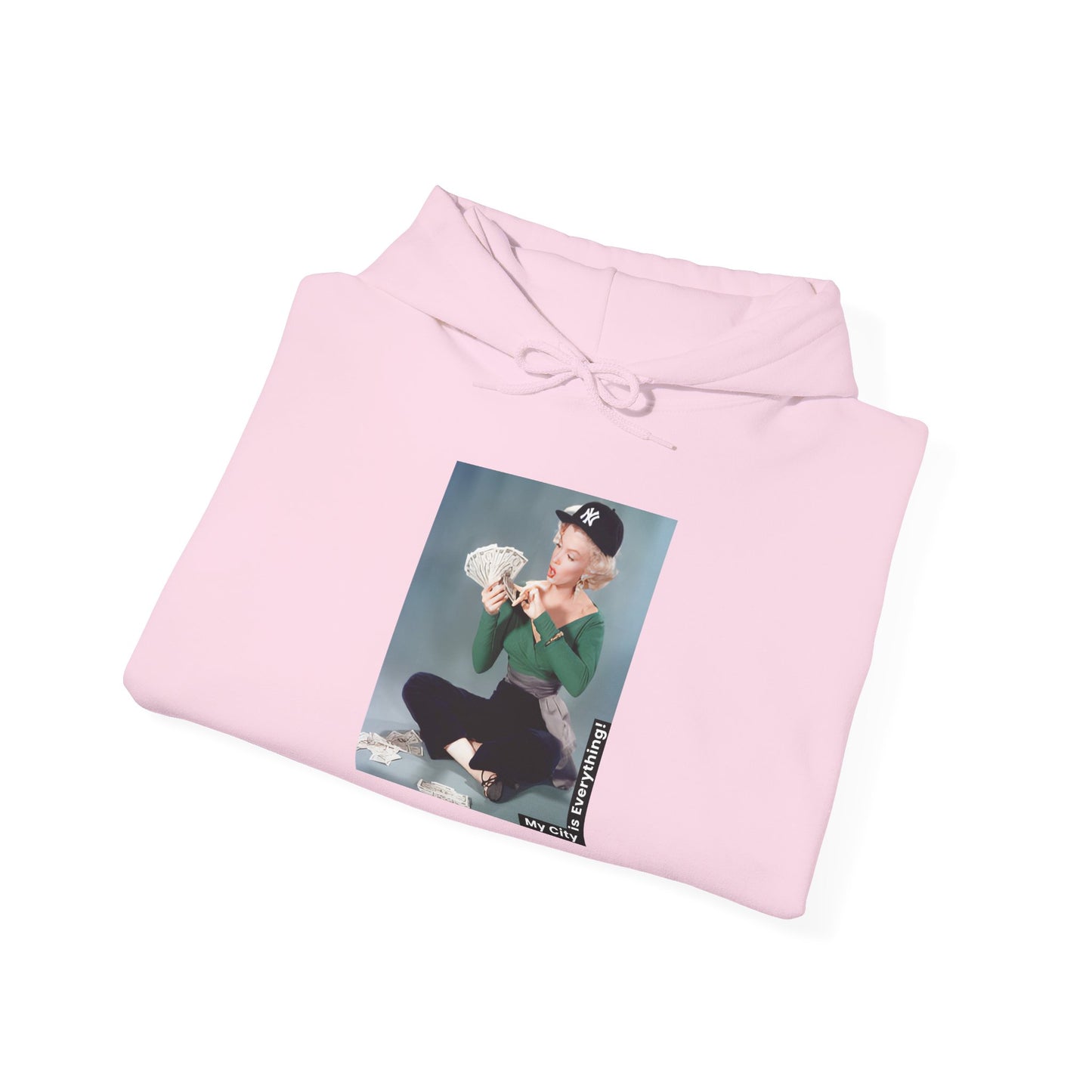 Marilyn Yankees Hoodie – Money Moves Streetwear by My City Is Everything
