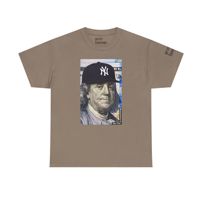 Ben Franklin Yankee Hat Tee – All About the Hundreds