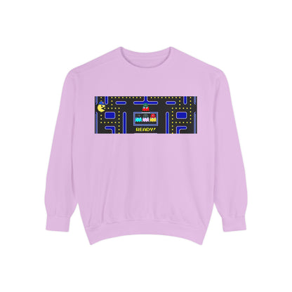 🏀🕹️ Retro Arcade Maze Knicks Sweatshirt – My City is Everything Crewneck