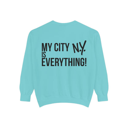 ⚾🕹️ Retro Arcade Maze Yankee Sweatshirt – My City is Everything Crewneck