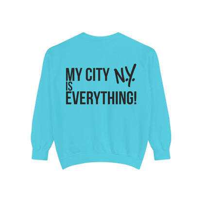⚾️🕹️ Retro Arcade Maze Yankee Sweatshirt – My City is Everything Crewneck