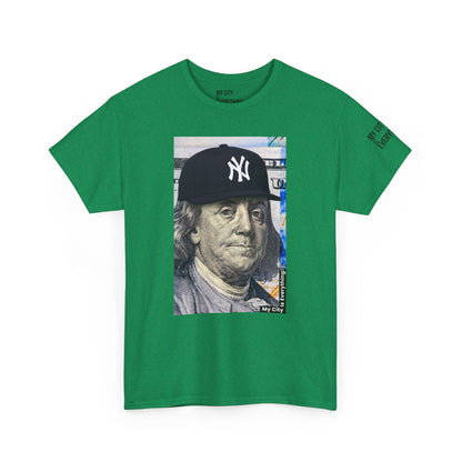 Ben Franklin Yankee Hat Tee – All About the Hundreds