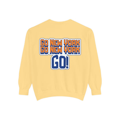 Oliver Outside Knicks Fan Crewneck – NYC Spirit in Every Stitch