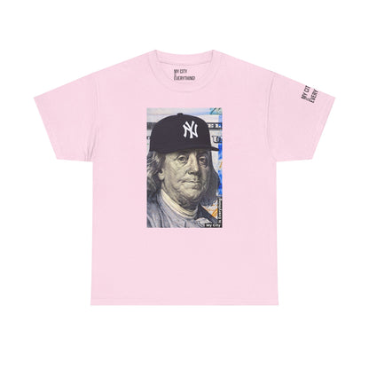 Ben Franklin Yankee Hat Tee – All About the Hundreds