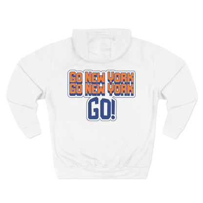 Oliver Outside Knicks Fan Hoodie – Courtside Energy Bear Style