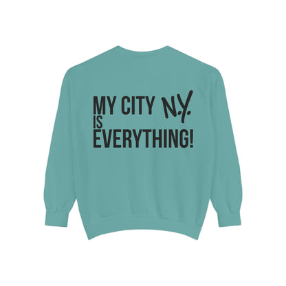 ⚾️🕹️ Retro Arcade Maze Yankee Sweatshirt – My City is Everything Crewneck