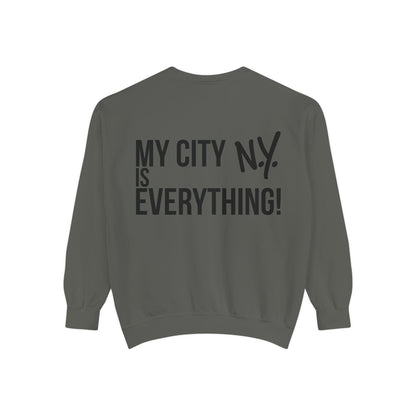 🏀🕹️ Retro Arcade Maze Knicks Sweatshirt – My City is Everything Crewneck