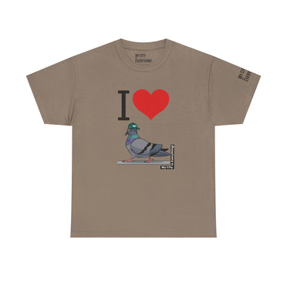 I ❤️ My City Pigeon Tee – Jets Street Bird Remix | My City Is Everything!