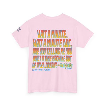 Oliver Outside Back to the Future Parody Tee – Retro Bear Style