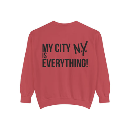 🏀🕹️ Retro Arcade Maze Knicks Sweatshirt – My City is Everything Crewneck