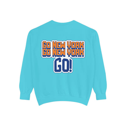 Oliver Outside Knicks Fan Crewneck – NYC Spirit in Every Stitch