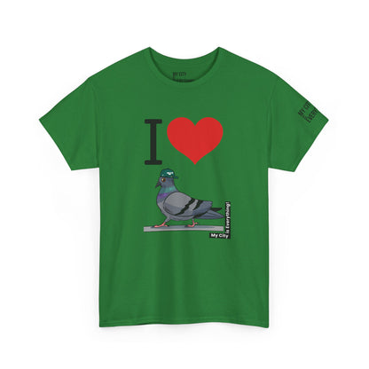 I ❤️ My City Pigeon Tee – Jets Street Bird Remix | My City Is Everything!
